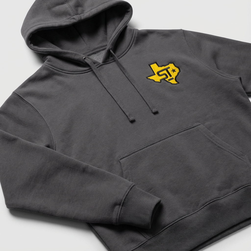SiteTwin hoodie detail